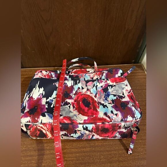 Kate Spade Floral bathroom travel Bag - Red and Blue - Picture 4 of 8
